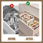 Load image into Gallery viewer, Divided Serving Tray with Lids and Handle
