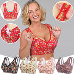 Load image into Gallery viewer, 2024 New Plus Size Front-Closure Flower Bra 🌸
