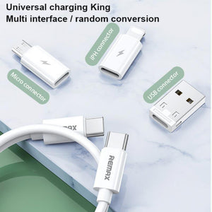 Hidden Multi-function Fast Charging Data Cable Set Storage Box
